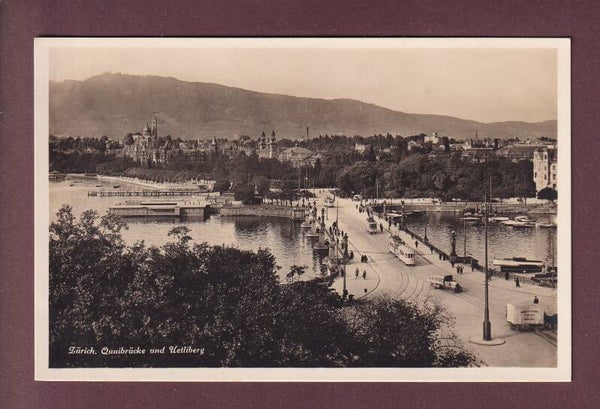 ZÜRICH - Quaibrücke - Tram