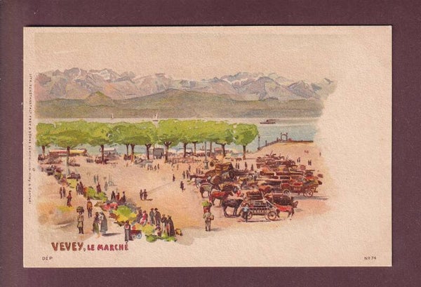 VEVEY - Le Marché