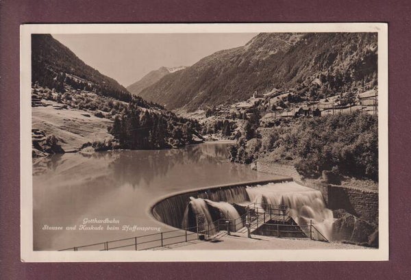 Gotthardbahn - Stausee beim PFAFFENSPRUNG