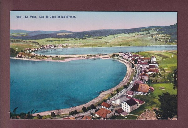 LE PONT - Lac de Joux et Lac Brenet