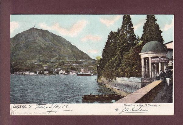 LUGANO - Hotel Pension Victoria