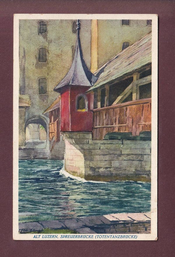 LUZERN - Spreuerbrücke