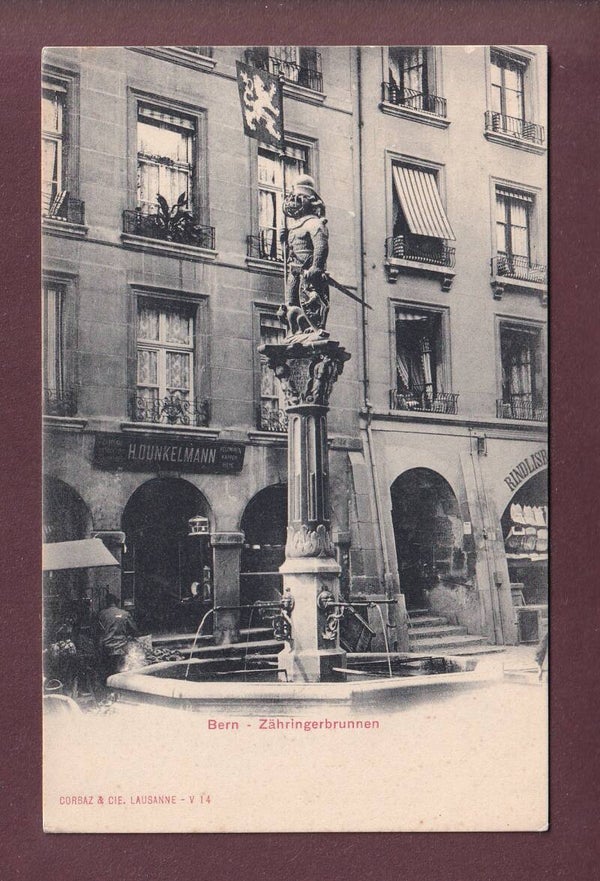 BERN - Zähringerbrunnen