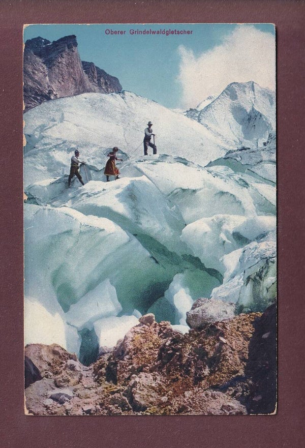 Oberer GRINDELWALDGLETSCHER - Alpinisten