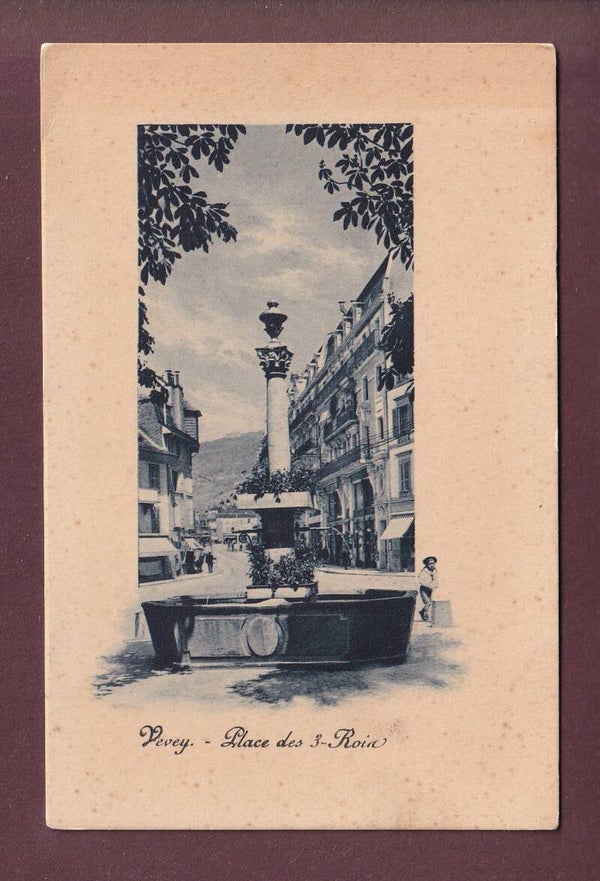 VEVEY - Place des Trois Rois