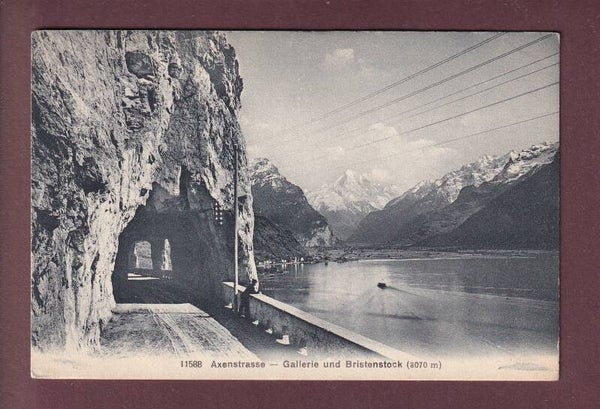AXENSTRASSE - Gallerie - Bristenstock - 1910 // Eckbug //