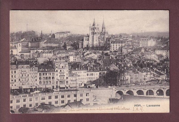 LAUSANNE - Vue partielle