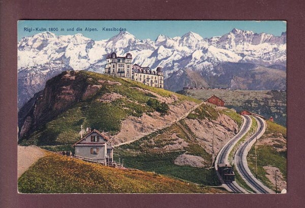 RIGI-KULM - Kessiboden - 1923