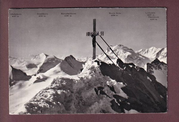 KREUZ auf dem DOM - Walliser Bergführer - 1966