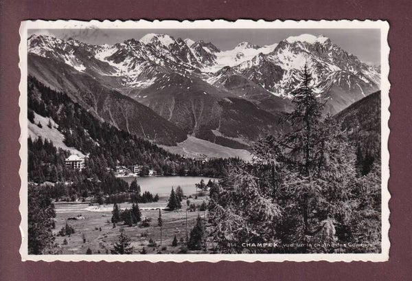 CHAMPEX et les Combins - 1954