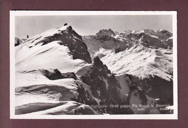 WEISSFLUH-GIPFEL - Piz Kesch - Bernina - 1954