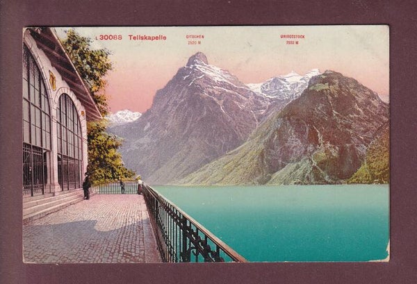 TELLSKAPELLE - Gitschen - 1913 // Falte //