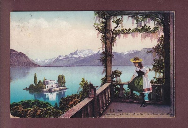 Clarens - ÎLE DE SALAGNON - Vaudoise - 1919