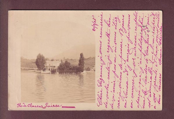 Photo - Clarens - ÎLE DE SALAGNON - 1905