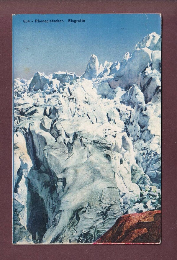 RHONEGLETSCHER - Eisgrotte - 1935