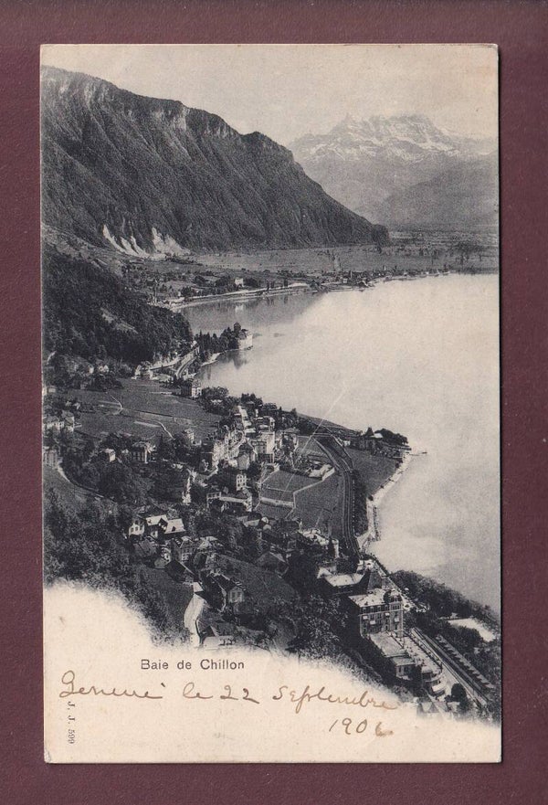 Baie de CHILLON - 1901