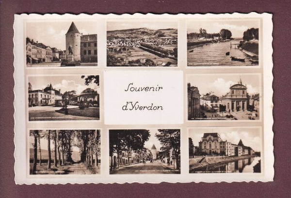 Souvenir d'YVERDON - 8 images - 1942