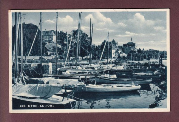 NYON - Le Port - 1935
