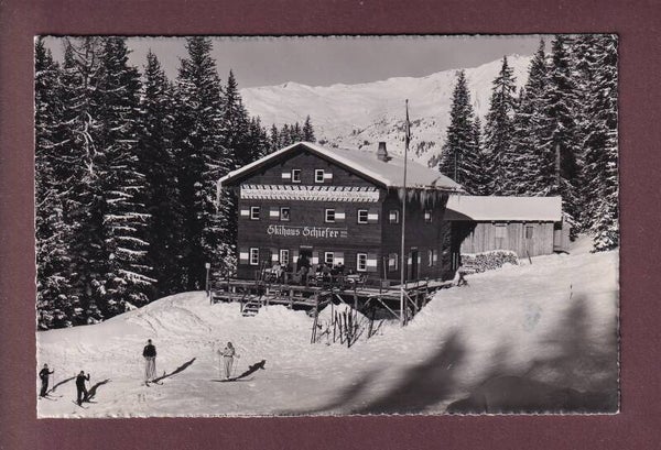 PARSENN - Serneus - Abfahrt Skihaus Schiefer - 1946