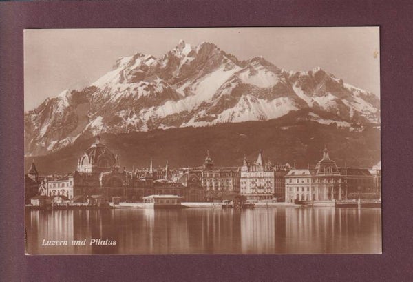 LUZERN - Bahnhof - Pilatus