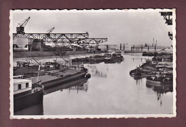 BASEL - Rheinhafen - 1947