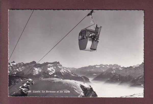 LEYSIN - La Berneuse - 1965
