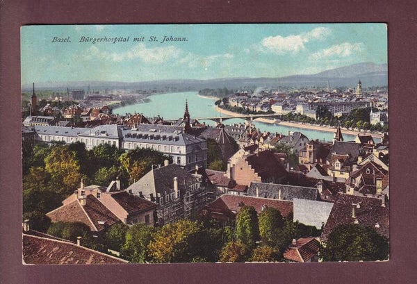 BASEL - Bürgerhospital - St. Johann - 1913