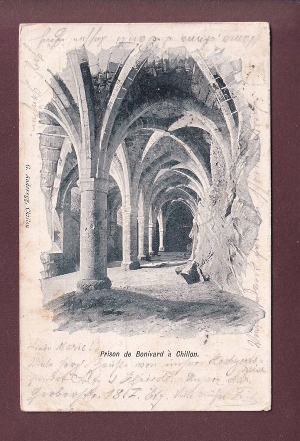 CHILLON - Prison de Bonivard - 1904 // pli d'angle //