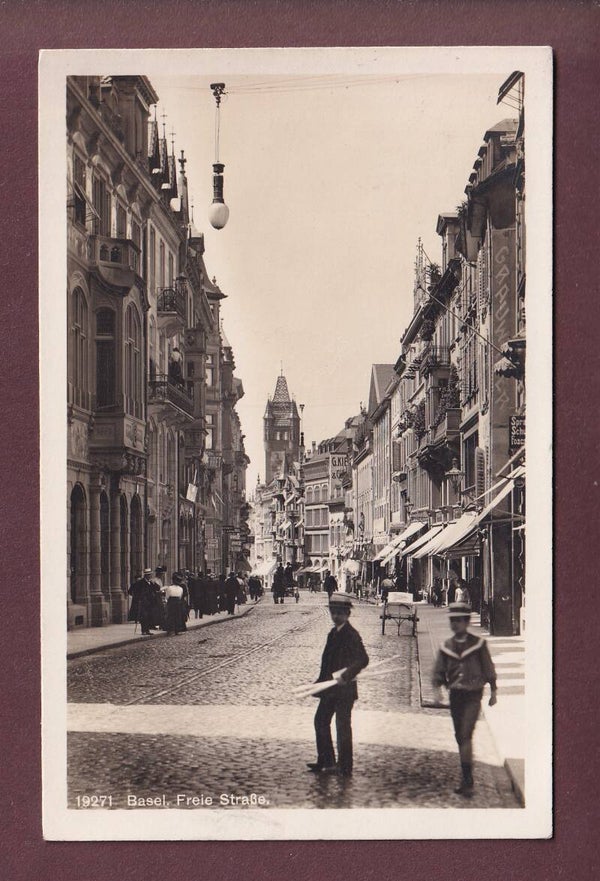 BASEL - Freie Strasse - 1934