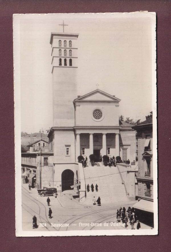 LAUSANNE - Notre-Dame du Valentin - 1934