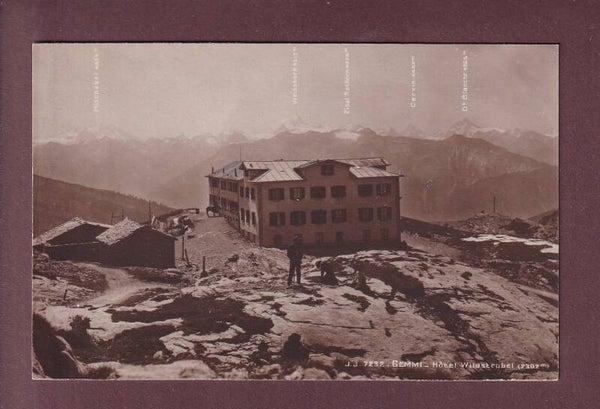 GEMMI - Hôtel Wildstrubel