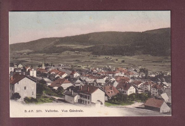VALLORBE - Vue partielle