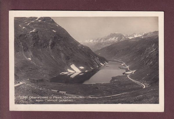 OBERALPSEE und Pass - Galenstock