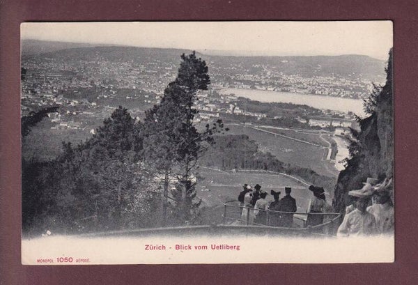 ZÜRICH - Blick vom Uetliberg - Leute