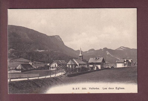 VALLORBE - Les deux Eglises