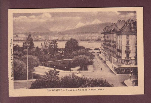 GENEVE - Place des Alpes