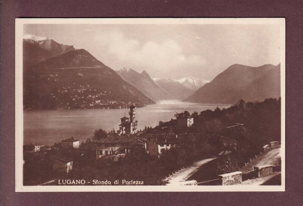 LUGANO - Sfondo di Porlezza