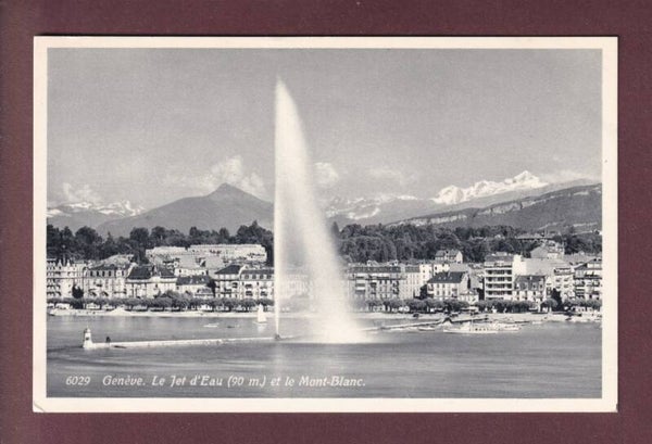 GENEVE - Jet d'Eau
