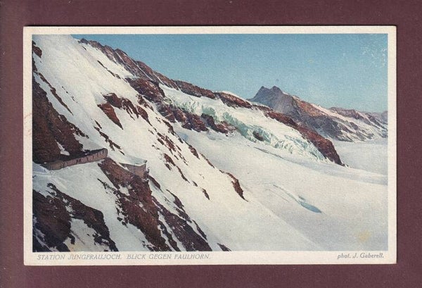 STATION JUNGFRAUJOCH - Faulhorn