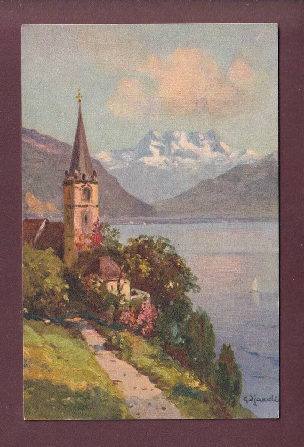 Eglise de MONTREUX - Dents du Midi - Djaneli