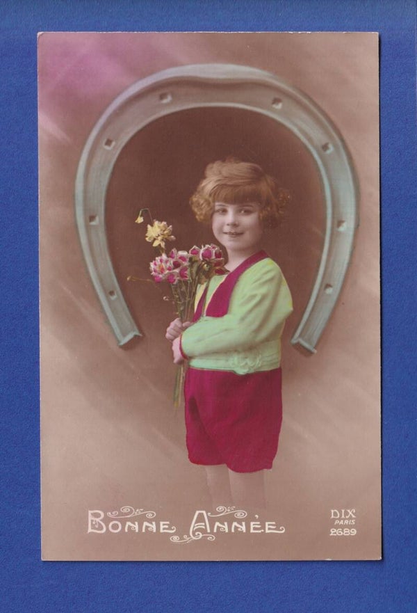 NOUVEL AN - Enfant - Fleurs