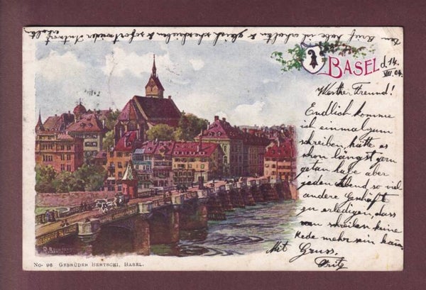BASEL - 1904 // Eckbug //