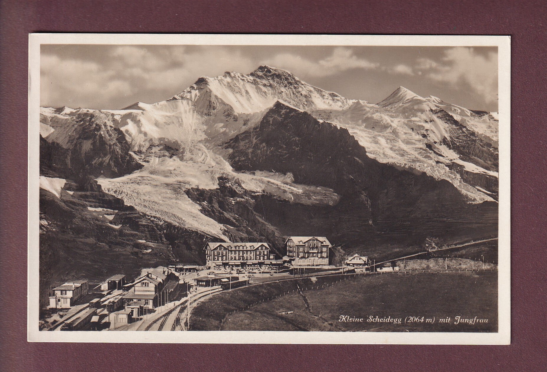 KLEINE SCHEIDEGG - Bahnhof - Jungfrau