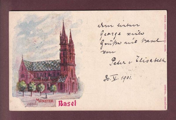 BASEL - Münster - 1901