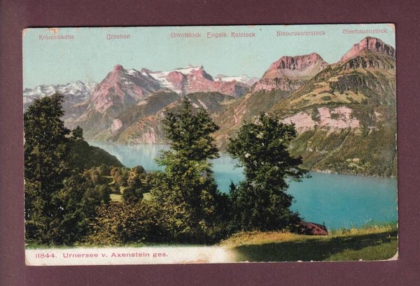 URNERSEE von Axenstein gesehen - 1907