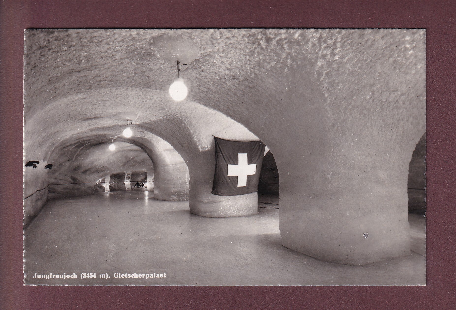 JUNGFRAUJOCH - Gletscherpalast - 1953