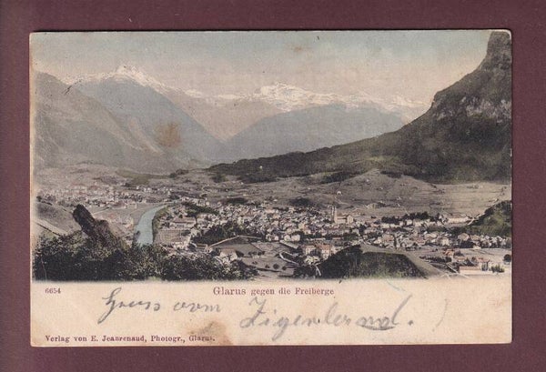 GLARUS gegen die Freiberge - 1905