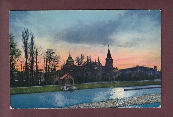 ZÜRICH - Landesmuseum - 1920