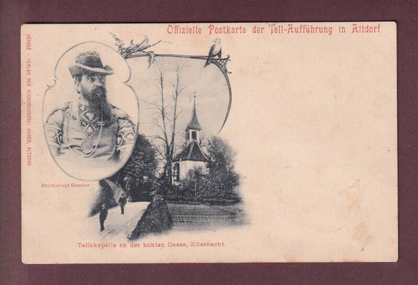 ALTDORF - Tell-Aufführung - 1899 // Eckbug //