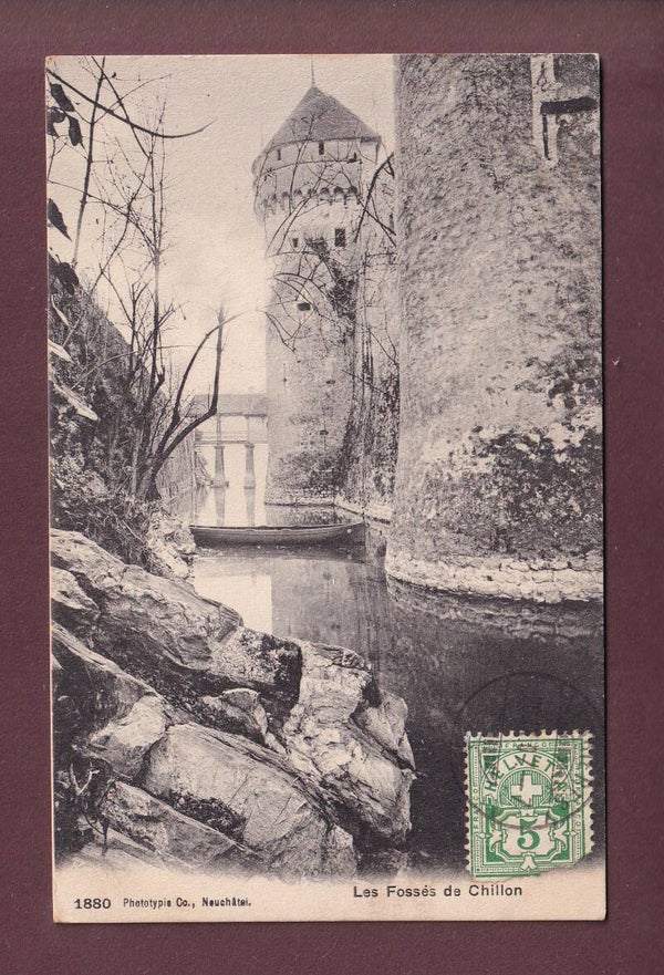 Château de CHILLON - Fossé - 1907